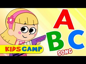 Let's learn the Alphabet Song with Elly & Eva | ABC Phonics Song with Sounds for Children | Kidscamp - Videos For Kids