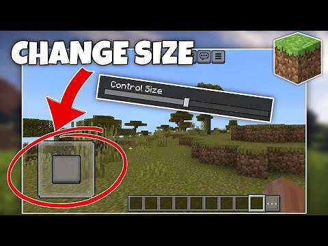 How to Change Controls Size in Minecraft PE - Latest Way! (2024)
