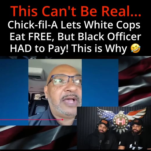 Chick-fil-A Lets White Cops Eat FREE, Black Officer Forced to Pay but this is Why 🤣 | The Hodgetwins