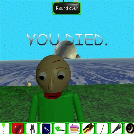 SUPERBALDI killed me in the first second 😡 / Baldi's Disaster Survival