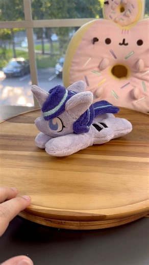 Starlight glimmer beanie but evil #mlp #mlpfim #mylittlepony #starlightglimmer #plush credit: HibiscusStitch&EquinePaletteArt | Hibiscus Stitch