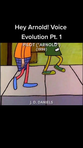Hey Arnold! Voice Evolution Pt. 1: Arnold Shortman #heyarnold #arnoldshortman #cartoon #animation #90s #nostalgia