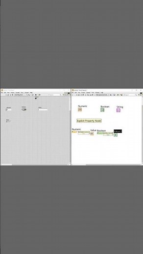 Labview Explicit Property Node #shorts