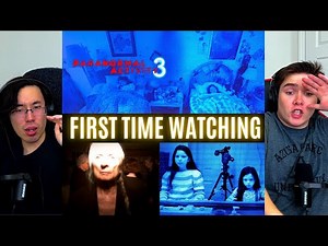 REACTING to *Paranormal Activity 3* THE ORIGIN?? (First Time Watching) Horror Movies