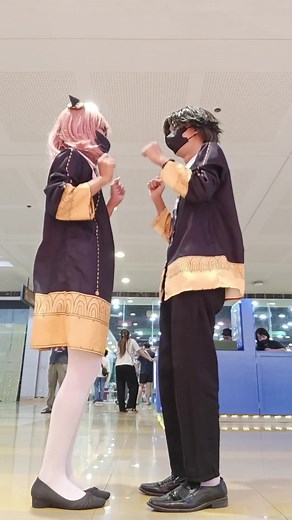 Anya X Damian Cosplay: Spy X Family Cosplayers @Kazu
