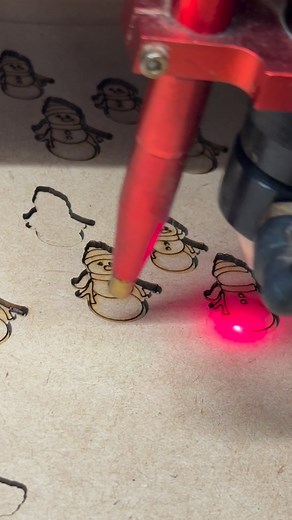 2.2K views · 15 reactions | The machines are busy this morning finishing up the last of these personalized ornaments! Did you snag one? Two? Ten? | Owl B Crafty | Facebook