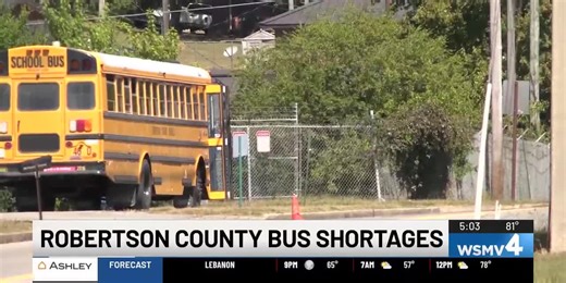 ‘Steadily gotten worse’: Robertson County Schools dealing with bus shortage