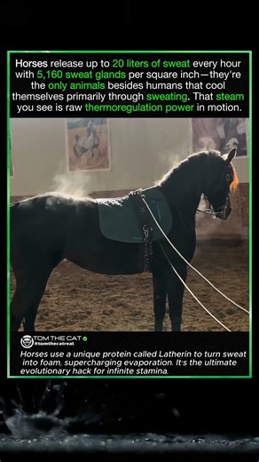 This Horse Isn’t Real?! 😳 #horse #facts #omg #shorts