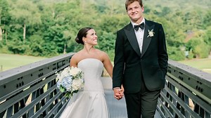 Drake Maye and his wife Ann Michael Hudson share the joy of their wedding and make a huge gesture of generosity