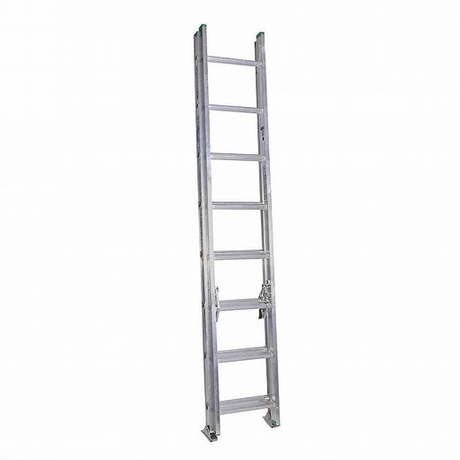 Werner 16 ft. Aluminum Extension Ladder (15 ft. Reach Height) with 225 lb. Load Capacity Type II Duty Rating D1216-2
