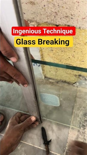 🔥Incredible Glass Panel Cutting Skills | Must Watch!