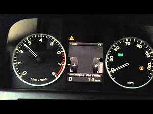 Land Rover Discovery 4 5.0 V8 0-100 acceleration