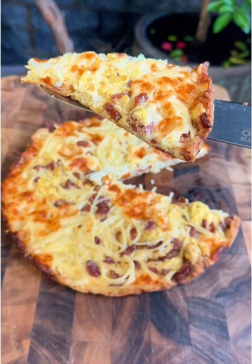 Quick & Easy Spaghetti Pizza Recipe