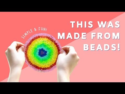 How to Make Melted Bead Suncatchers