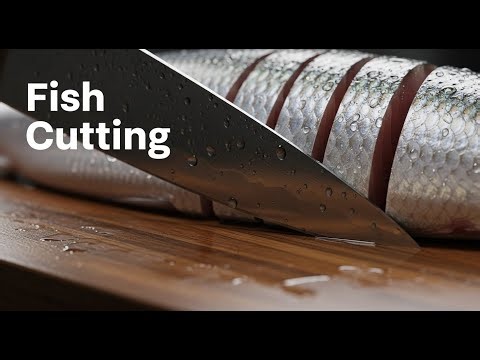 “Most Satisfying Fish Cutting ASMR 🐟✨ | Realistic Chopping & Cleaning Sounds