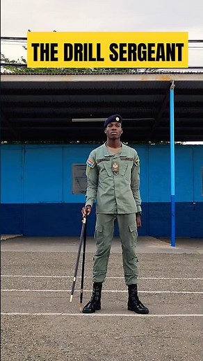 OPEN STICK - Attention and Stand at Ease #military #drillsergeant #army