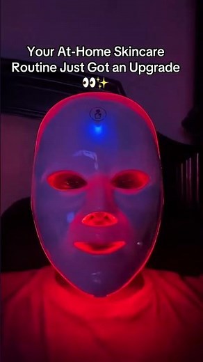 If dull-looking, tired skin has you frustrated, this 7-color LED light therapy mask makes at-home