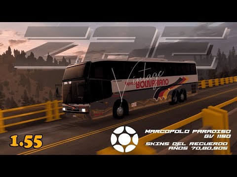 ¿Lo Recuerdas? Bus Clásico Colombiano con Skins GRATIS para ATS 1.55
