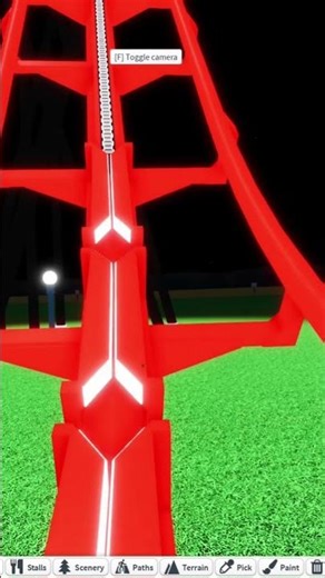 The Bat Canada's Wonderland in TPT2 #rollercoaster #gaming #games