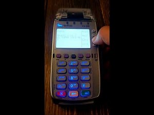 VX520 Tutorial: How to change Receipt info