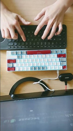 Qwerty or Colemak? What's more efficient? #keyboard #typing #tech #gaming