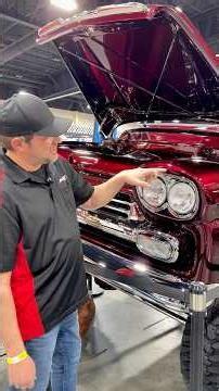 Subtle features on a 1959 Chevy Apache! #chevy #carrestoration #showtruck #hotrodshop #automobile