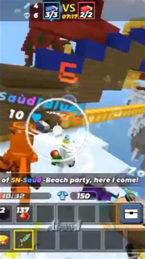 Bed War-Blockmango💀🥶 #1v2