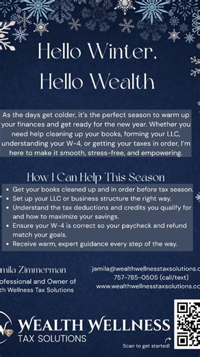 Jamila Zimmerman on Instagram: "Tax season check-in! Get your questions out now so you can be prepared for the season. Yall got this! #fyp #taxseason #taxes #taxtips #wealthwellnesstaxsolutions"