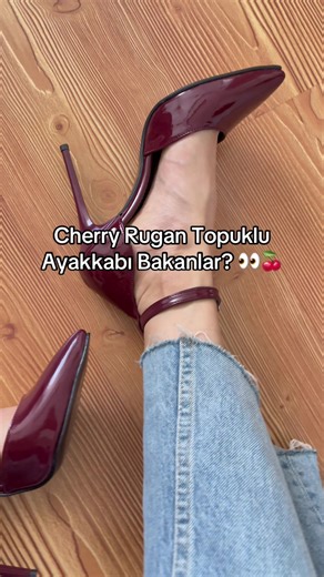 Cherry kombinleri sevenler burda mııığğğğğ? O halde tam senlik olan cherry rugan topuklu ayakkabı modelimiz Steph websitemizde seni bekliyooor 🍒🤓❤️‍🔥 ▪️Numara Seçenekleri: 35-40 ▪️Topuk Boyu: 10 cm #fypシ゚viral #pinterestaesthetic #kombin #kına