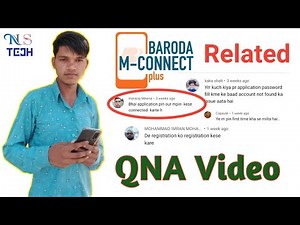 How to reset mpin bank of baroda m-connect plus ? बैंक ऑफ बड़ौदा एम कनेक्ट प्लस