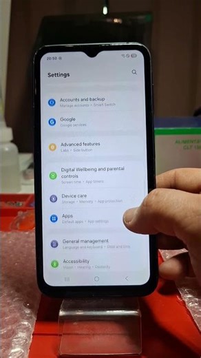 Samsung A16 Change Language