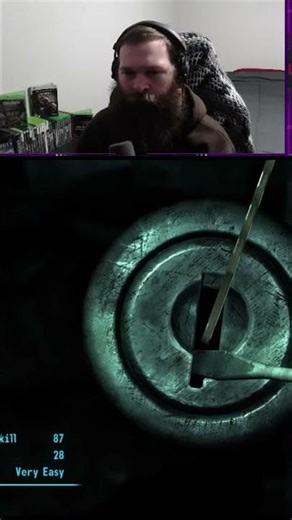 Fallout 3 Lockpicking Fail: Bobby Pin Broken on Easy Lock! #shorts