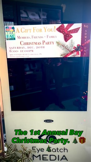 Southern Indiana, Louisville Ky and Surrounding Cities… It’s beginning to look a lot like Christmas at The Bay. 🌴 We Welcome Everyone Who has Or Intends to Support This Amazing Establishment. On Saturday, December 20th we Invite YOU to Celebrate Our First Annual Christmas Party at The Bay Cigar Lounge. We have an Awesome Christmas Party Planned, with Live Entertainment, Christmas Music, Food, Drinks, Cigars & Host of Christmas Giveaways….and a Surprise that you have to see to believe….🎁 …and t