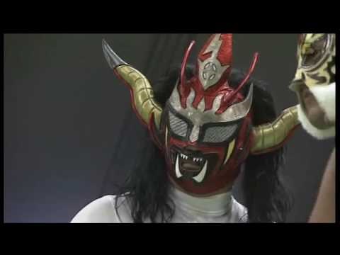 NOAH - Jushin Liger & Tiger Mask IV vs Daisuke Harada & Hitoshi Kumano