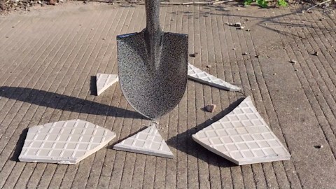 All Metal Shovels for Digging Gardening - 30in Small Shovel Spade with Short D Handle and Steel Blade - Perfect for Camping Planting Overlanding