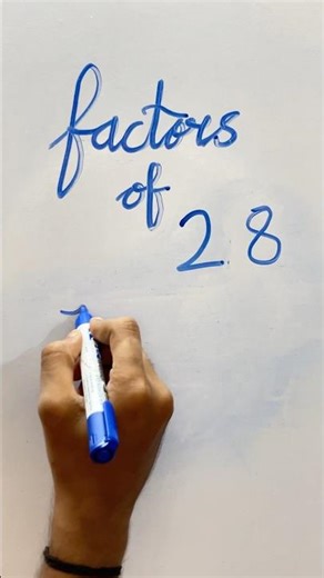 Factors of 28 #mathsbyjigs #maths #knowledge #education #study #factorsandmultiples #exampreparation