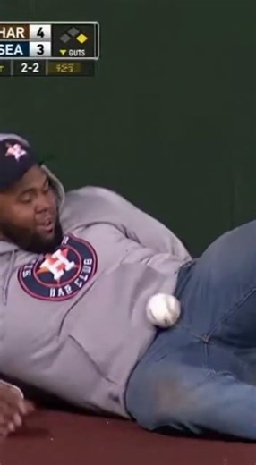 It Dropped Right Into His Lap 😳
