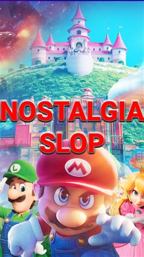 SUPER MARIO GALAXY Nostalgia Slop, Fan Service 😬 #shorts