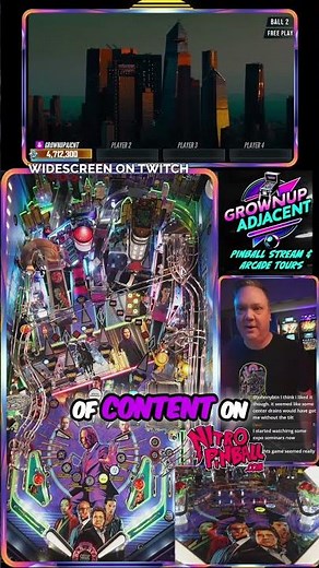 Pinball Machine Screen: Sunset, Time, and Huge Target Awards! #shorts