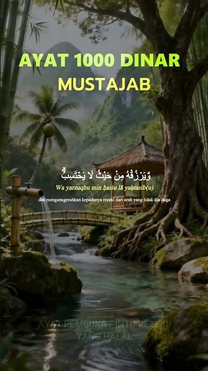 Ayat Seribu Dinar || Pembuka Pintu Rezeki #ayatseribudinarpembukarezeki #ayat1000dinar #alquran