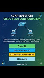 Cisco CCNA Practice Question!! | IPCisco.com . . CCNA Flashcard Questions: https://ipcisco.com/ccna-flashcard-questions/ . Network Quizes: https://ipcisco.com/all-quizes/ . #cisco #ccna #networkengineers | Ipcisco