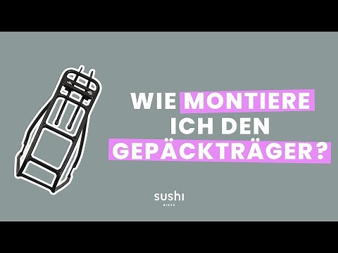 Gepäckträger - Wie montiere ich ihn richtig? 🔧