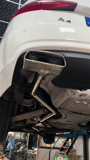 Audi A4 TDI Downpipe and Valvetronic Exhaust System