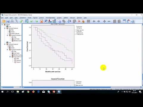Survival Analysis: Life Tables - SPSS