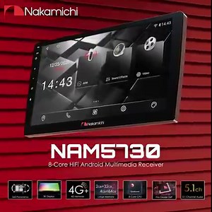 Featuring a redesigned Nakamichi operating system and paired with an 8 core processor, the Nakamichi NAM5730 is poised to deliver audio excellence while delivering a latency free user experience across all your preferred applications during your drive. With it's build in digital signal processing (DSP) chip and 5.1 channel audio support, make every listening experience special and customized to your taste with powerful equalizer, preset and time delay processing tools. DSD support allows you to 