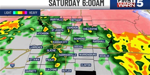 FIRST WARN: Rain & storms possible through Saturday, freezing drizzle in northern areas tonight