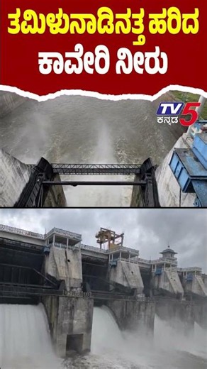 Cauvery Water Flowing Towards Tamil Nadu | ಕಬಿನಿ ಜಲಾಶಯದ 4 ಕ್ರಸ್ಟ್ ಗೇಟ್‌ಗಳ ಮೂಲಕ ನೀರು ಬಿಡುಗಡೆ