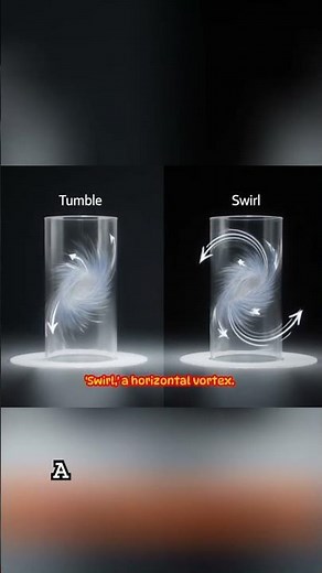 Engine Secrets: Tumble & Swirl Airflow Explained! #shorts