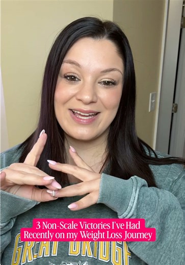3 non-scale victories that made me stop and smile 🥹💖 💍 Ring size down a full size 👟 Shoe size down 0.5 to 1 size 👚 This shirt is an XL and it’s LOOSE… when I was in 3X this summer The scale doesn’t always tell the best story. Real life does. 🫶 #nsv #nonscalevictory #glp1community #weightlossjourney
