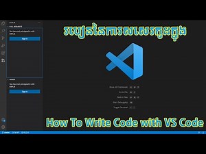 How to Write Code HTML, CSS, Bootstrap and JavaScript in Visual Studio 2021 | Khmer